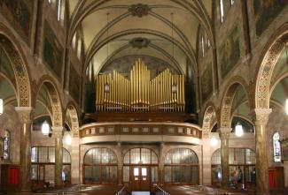 Annunciation interior organ