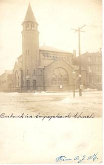 Bushwick Avenue Congregational Church, 1907 postcard
