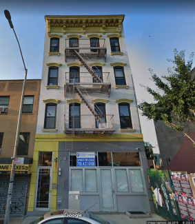Google street view of 473 Grand Street, Brooklyn.