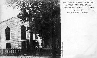 Classon Primitive Methodist Church, postcard