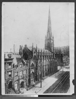 View of Holy Trinity Church, prior to 1906.