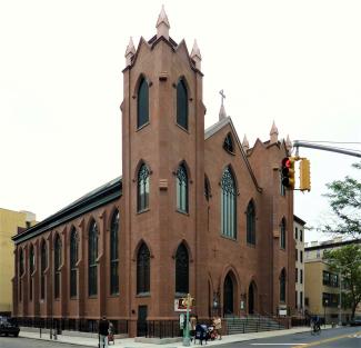 Photo of St. Brigid's Church in 2013.