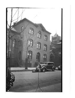 St. Peter's Church Rectory in a 1940s tax photo.