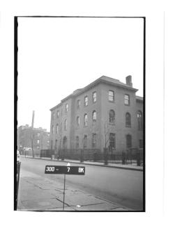 St Peter's Church Academy in a 1940s black and white tax photo.