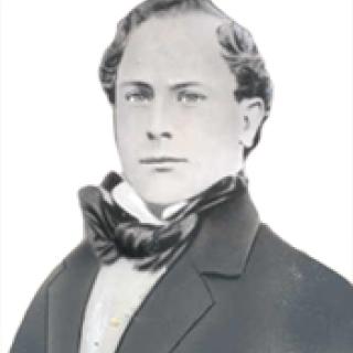 Photograph of Patrick C. Keely, dating to 1850s