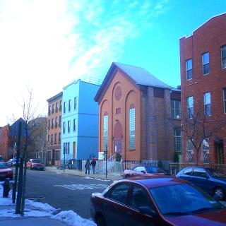 2005 view of St. Matthew Church, looking west on North 5th Street