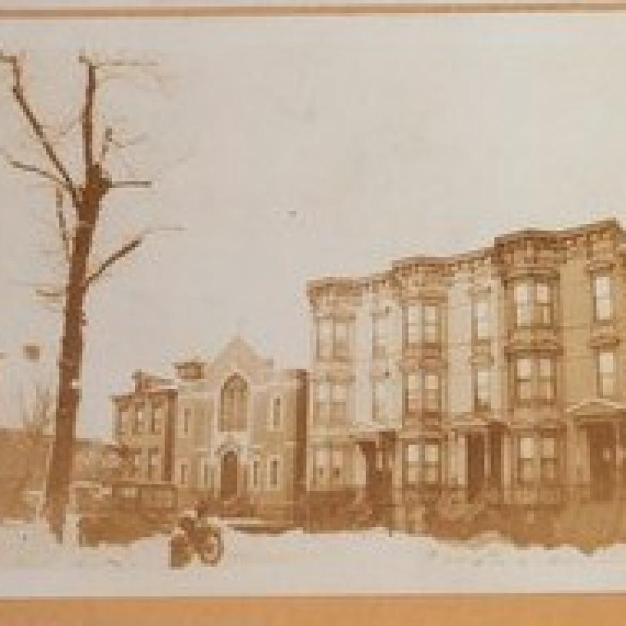 Bushwick Avenue, view north to Weirfield, 1923