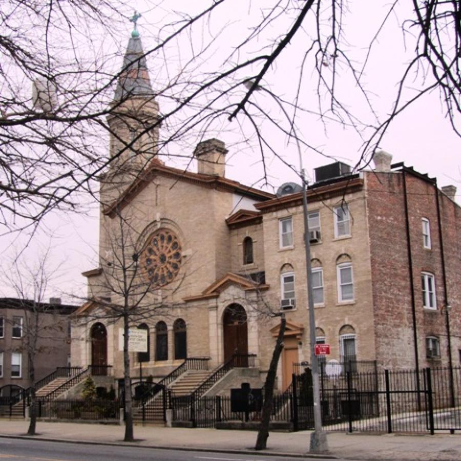 Bushwick Avenue German Presbyterian Church at 975 Bushwick Avenue, 2011