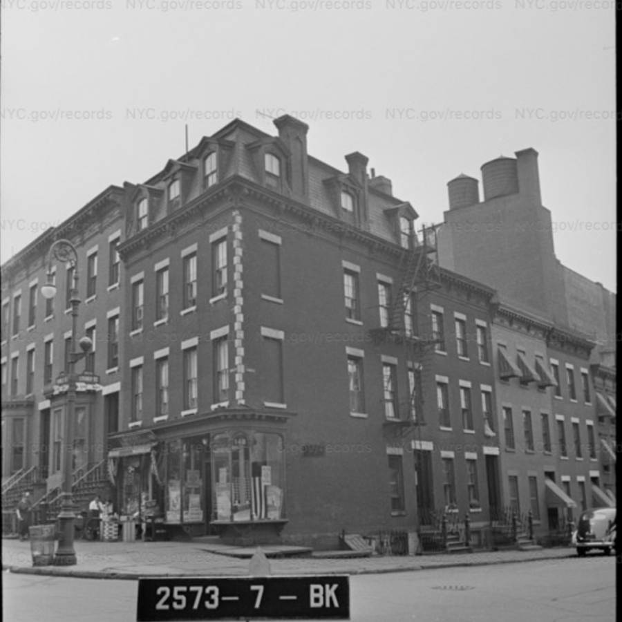 1940 tax photo of 1118 Lorimer Street, Greenpoint.