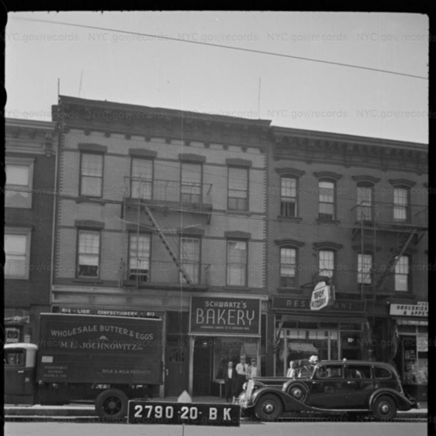 1940 tax photo of 812 Grand Avenue, Brooklyn.