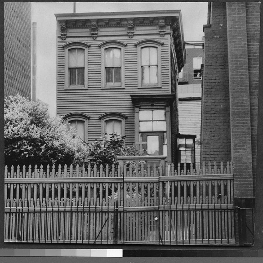 1939 View of St. Matthew Church rectory
