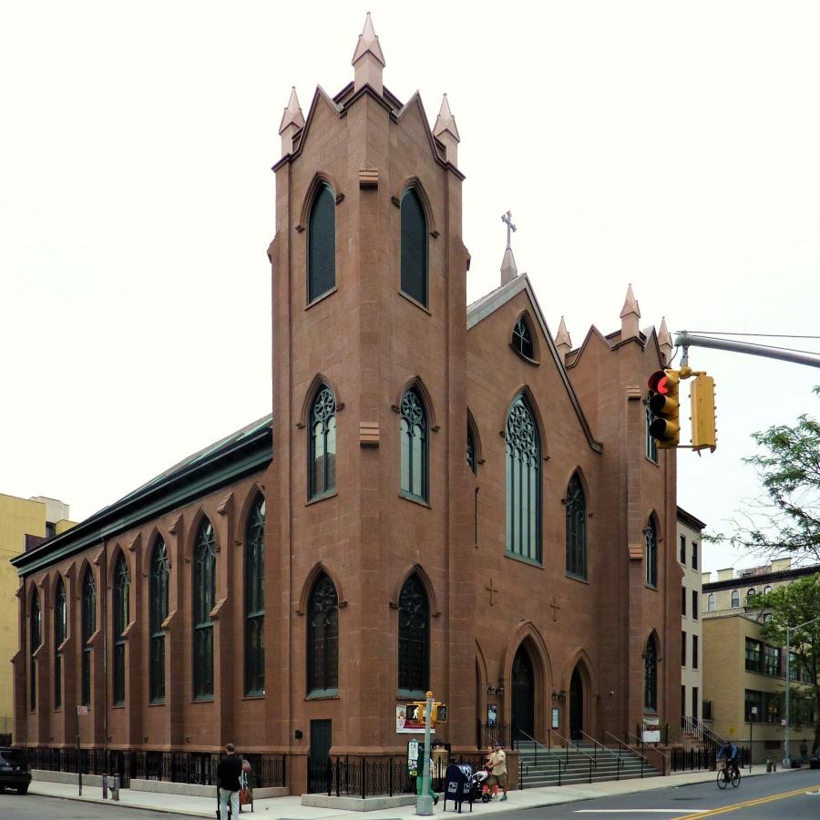 Photo of St. Brigid's Church in 2013.