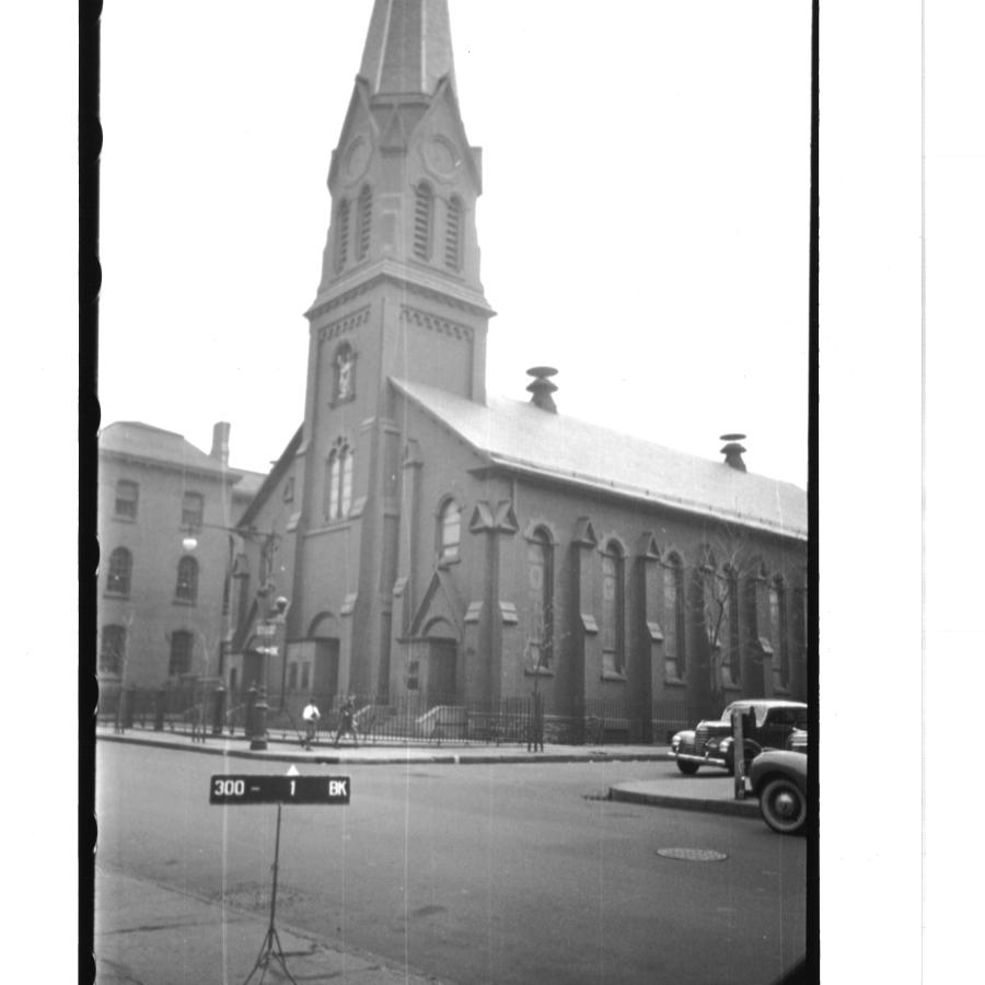 St. Peter's church in a 1940s tax photo.